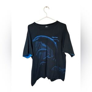 Vintage Oregon Tourist T-Shirt Dolphins Size XL